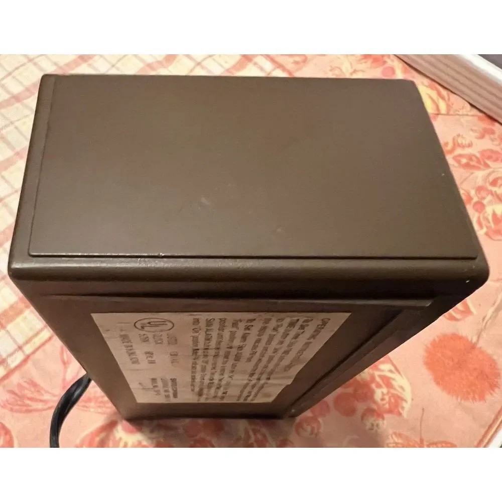 Vintage Spartus Digital Alarm Clock 1120-C1 W Wood Grain Portable 60hz Retro